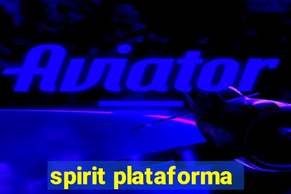 spirit plataforma